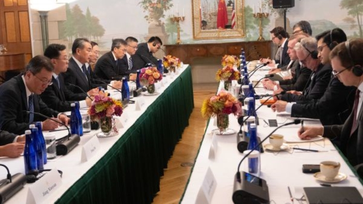 王毅會(huì)見美國總統(tǒng)國家安全事務(wù)助理沙利文