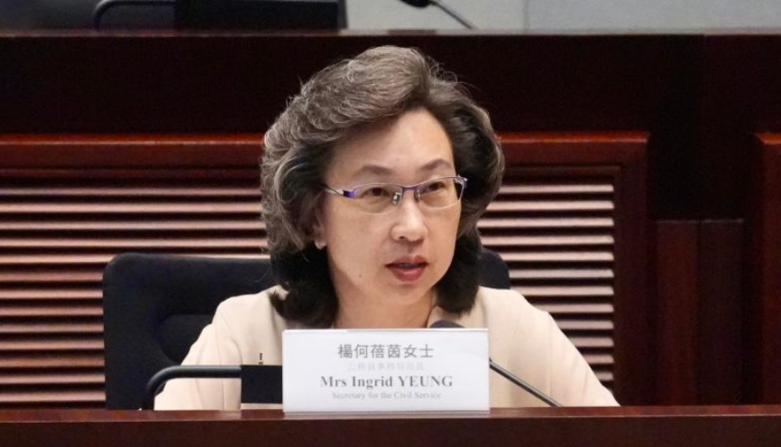 楊何蓓茵：暫無意為公務員提供育兒假期及彈性上班時間