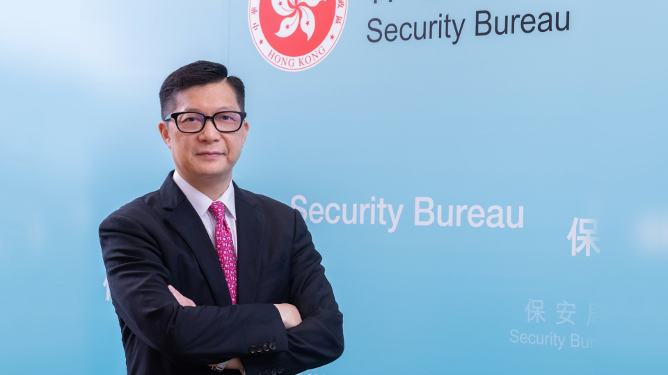 鄧炳強(qiáng)：經(jīng)歷2019年黑暴 市民清楚看到23條立法有必要