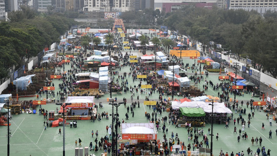 維園年宵攤位競(jìng)投火爆 快餐攤位最貴22萬成交