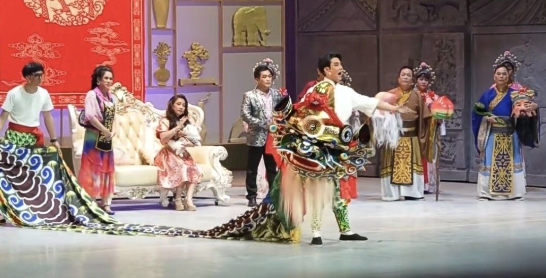 汕尾西秦戲《麒麟奪錦》參加第十五屆廣東省藝術(shù)節(jié)終評演出