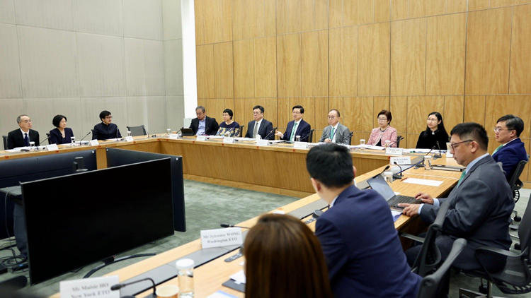 李家超會見駐海外及內地經貿辦主管 鼓勵宣揚香港獨特優(yōu)勢