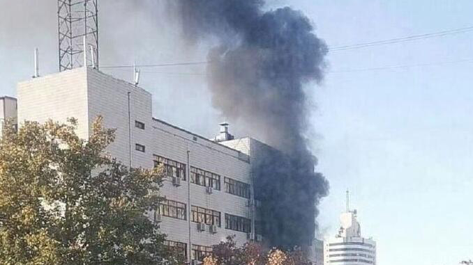 河北醫(yī)科大學一教學樓突發(fā)大火 校方通報