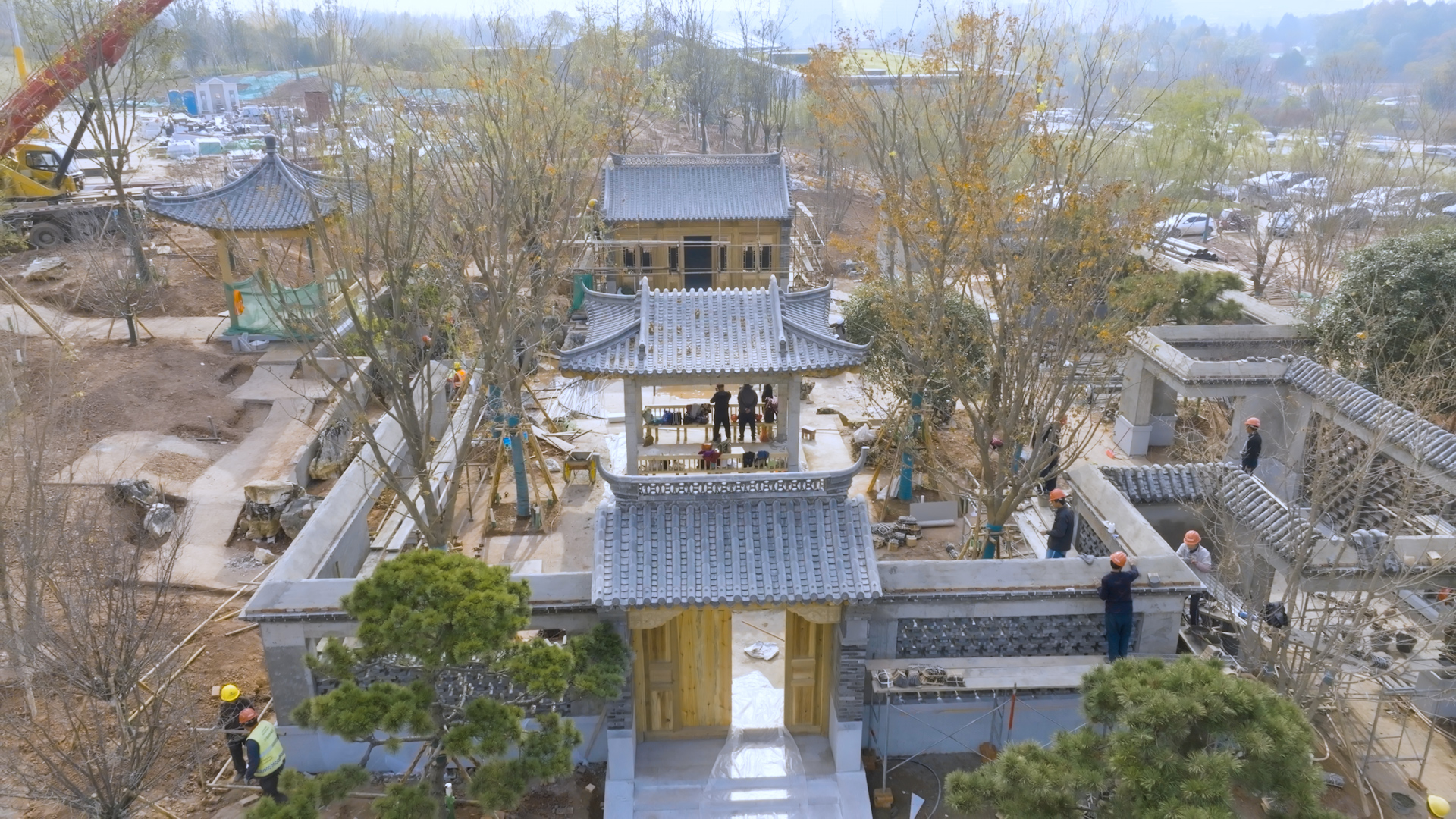 成都世園會(huì)主會(huì)場(chǎng)首批展園已基本呈現(xiàn)