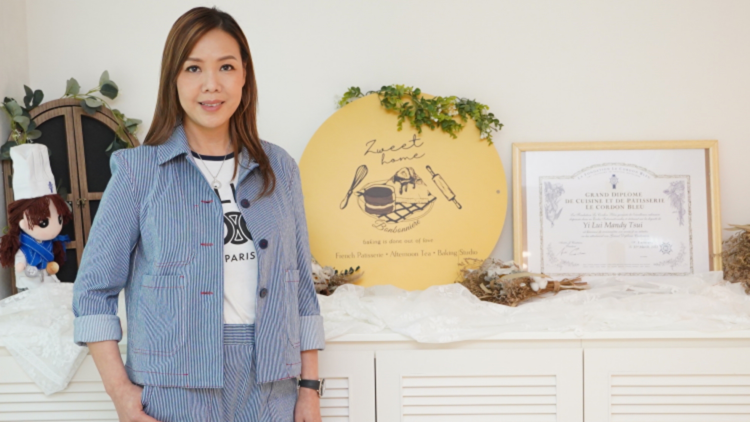一匙糖烘焙料理創(chuàng)辦人徐伊蕾 苦學(xué)法國藍(lán)帶 勇敢追逐「甜品夢」