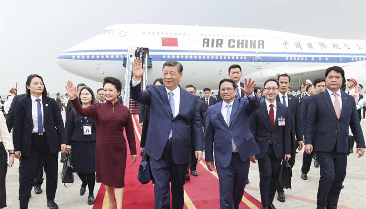 習(xí)近平同越共中央總書記阮富仲舉行會談