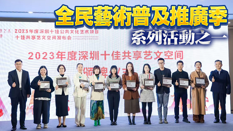 2023年度深圳十佳公共文化藝術(shù)項(xiàng)目、十佳共享藝文空間評(píng)選結(jié)果揭曉
