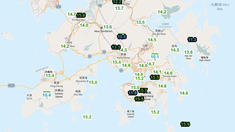 天文臺(tái)：今日最高氣溫19度 未來一兩日氣溫逐漸回升