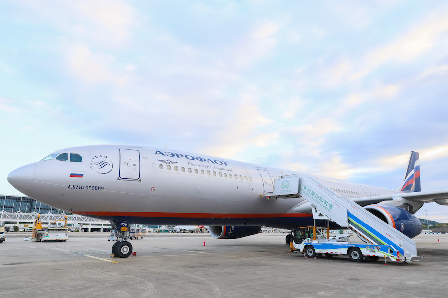 三亞往返莫斯科國(guó)際航線開(kāi)通