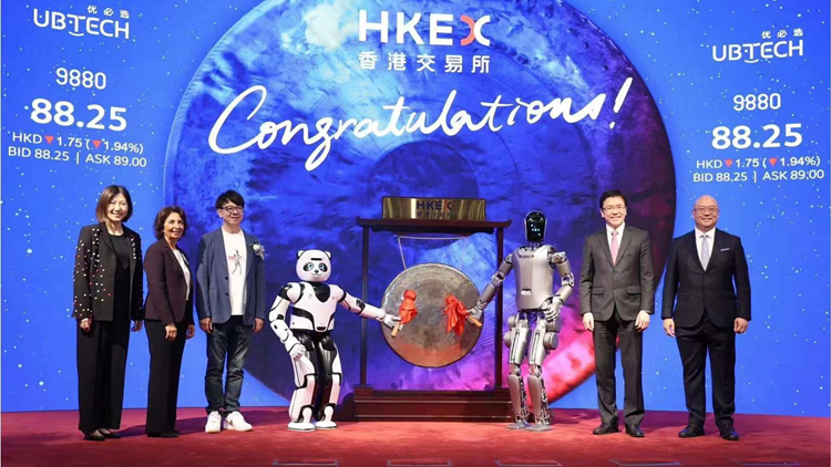 人形機(jī)器人龍頭企業(yè)優(yōu)必選在港上市 孫東：展現(xiàn)對港發(fā)展創(chuàng)科信心