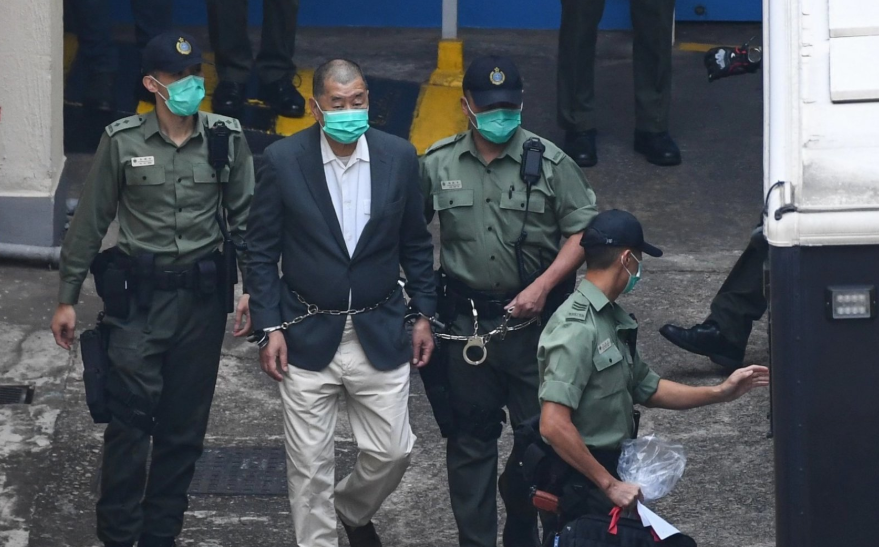 黎智英案丨控方：《蘋果》多次刊發(fā)煽動(dòng)文章 推動(dòng)外國制裁