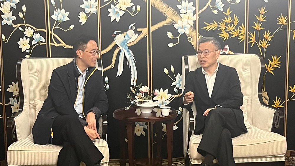 楊潤雄訪滬 推動港滬文化藝術(shù)聯(lián)動發(fā)展