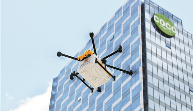 2000架次無人機(jī)日送6000票！2023年深圳完成快遞業(yè)務(wù)量近64億件