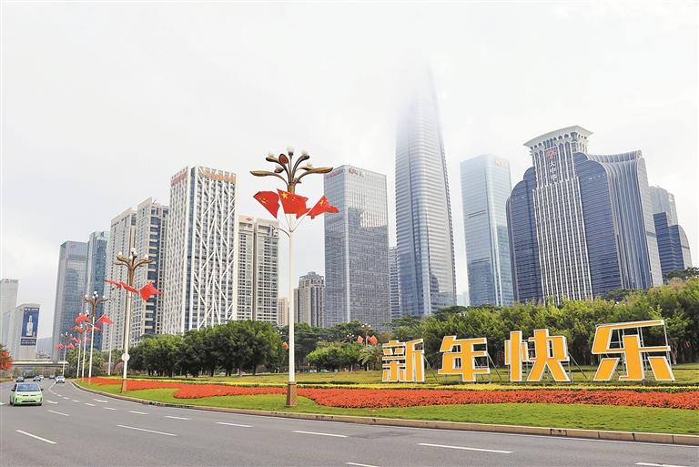 請(qǐng)到廣東過(guò)大年 | 春節(jié)將至 深南大道化身絢麗花路