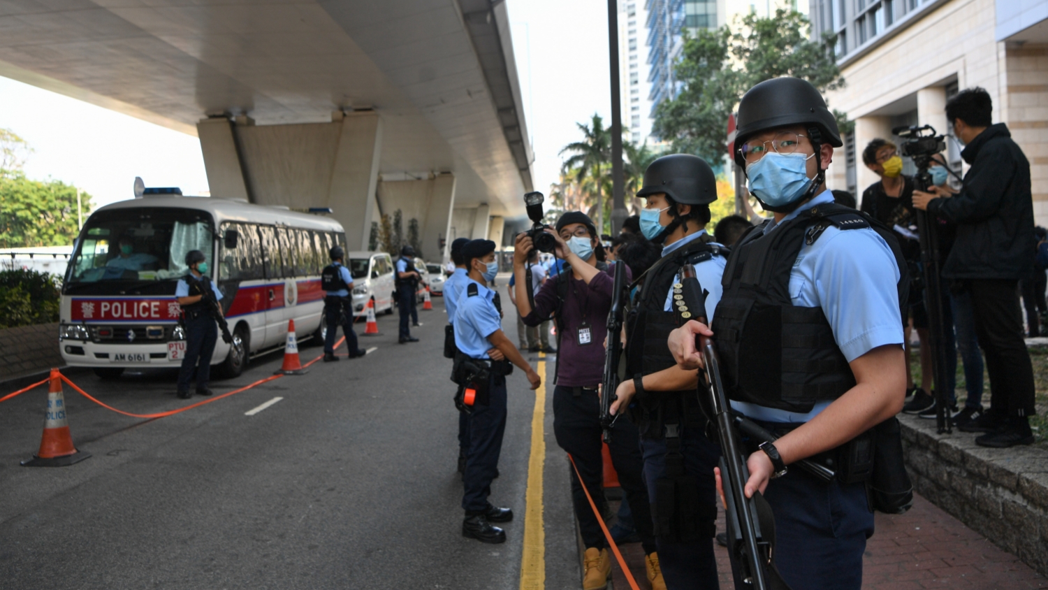 黎智英案第44日審訊 李宇軒出庭作供