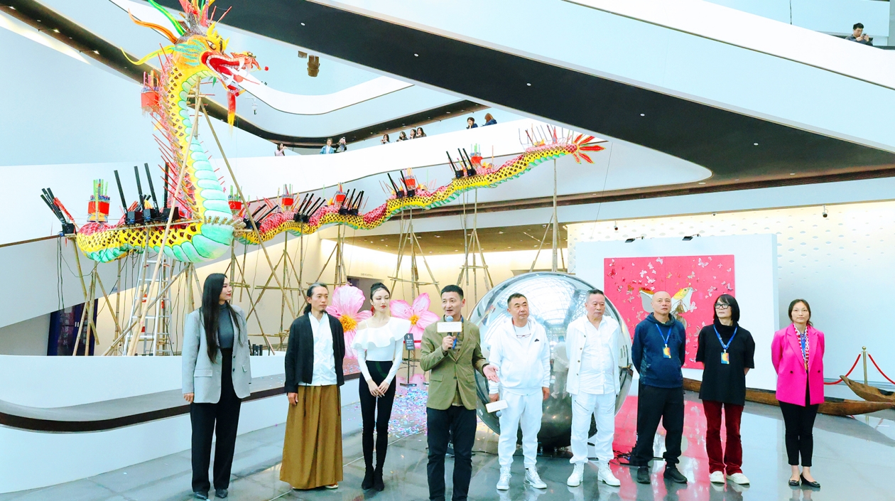 春風得藝！ 珠海金灣「花彩綻放」跨界藝術展開幕