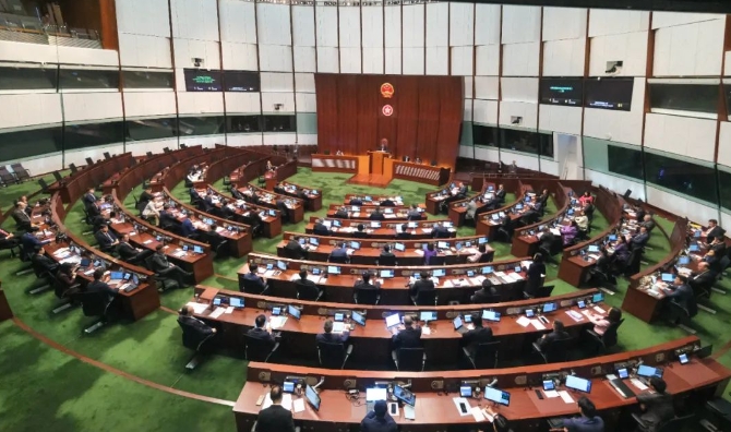 立法會全票三讀通過《維護國家安全條例草案》