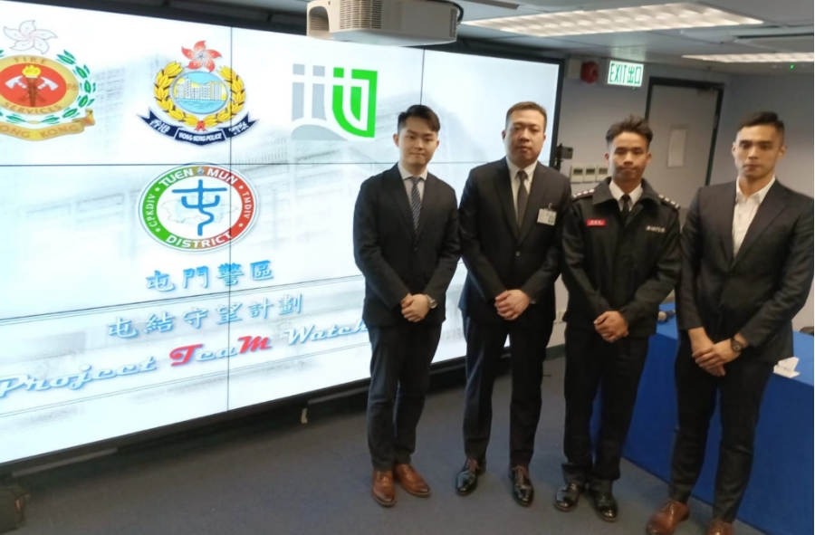 突發(fā)丨警方跨部門「團(tuán)結(jié)守望計劃」巡查屯門工廈拘248人