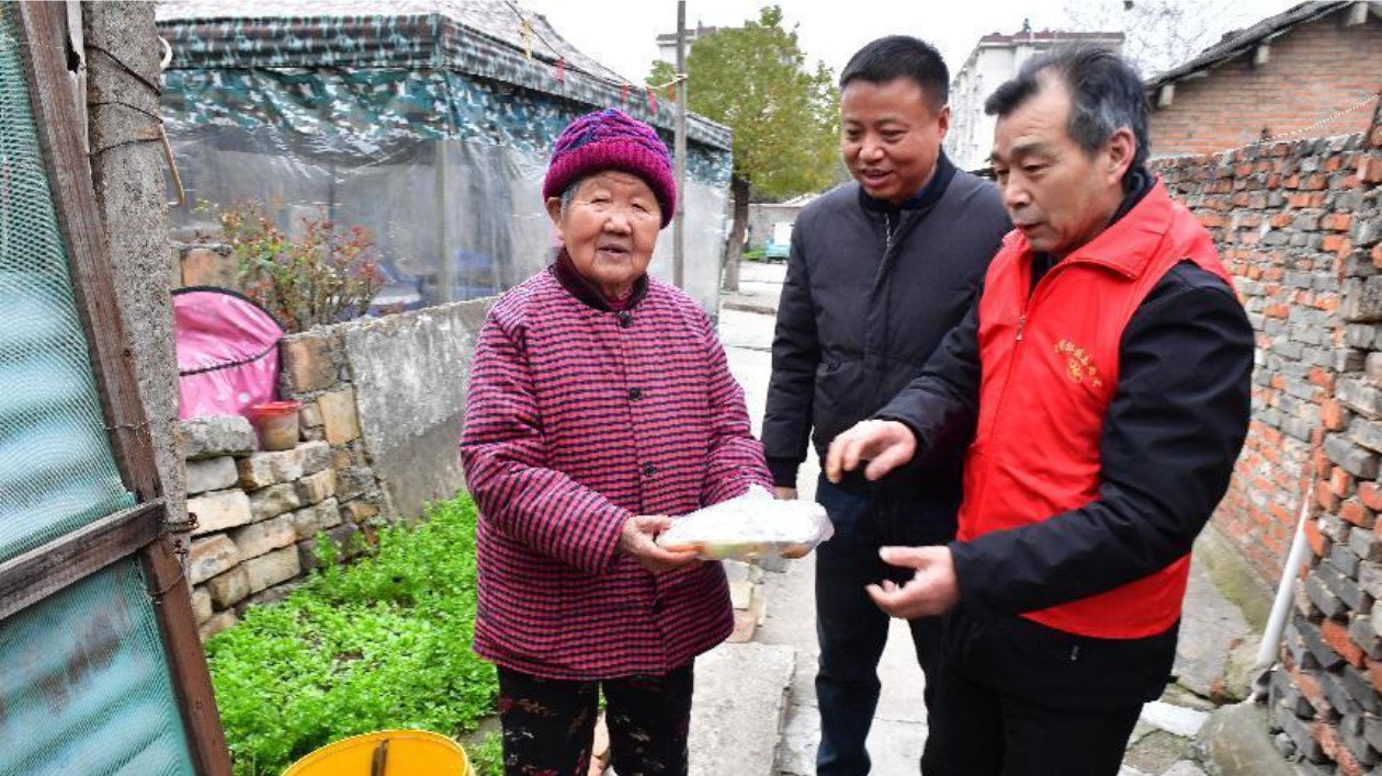 安徽巢湖：免費(fèi)送餐 打通服務(wù)特殊老年群體「最後一米」