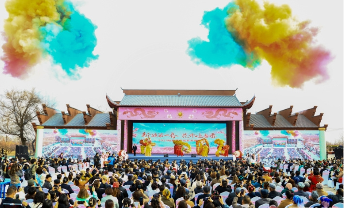 「新疆第一春 花開(kāi)吐魯番」2024年吐魯番杏花季暨托克遜縣第七屆杏花季活動(dòng)開(kāi)幕