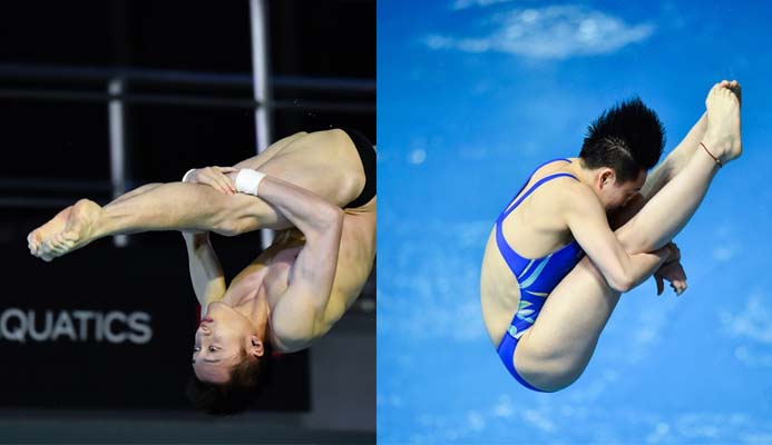 跳水世界盃：陳藝文、練俊傑奪冠