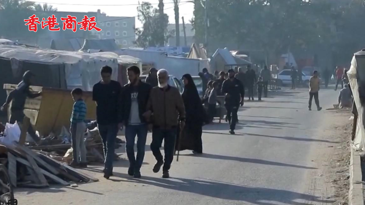 有片丨對加沙停火決議表示歡迎 哈馬斯呼籲施壓以色列確保?；? title=