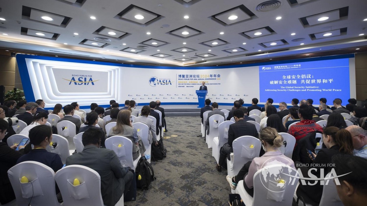 博鰲亞洲論壇|陳曉東：加強(qiáng)核設(shè)施、網(wǎng)絡(luò)、外空、公共衛(wèi)生、糧食、能源等領(lǐng)域的安全合作