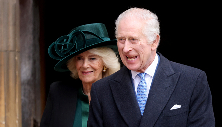 英王查理斯三世患癌後首次公開(kāi)露面 出席復(fù)活節(jié)主日崇拜