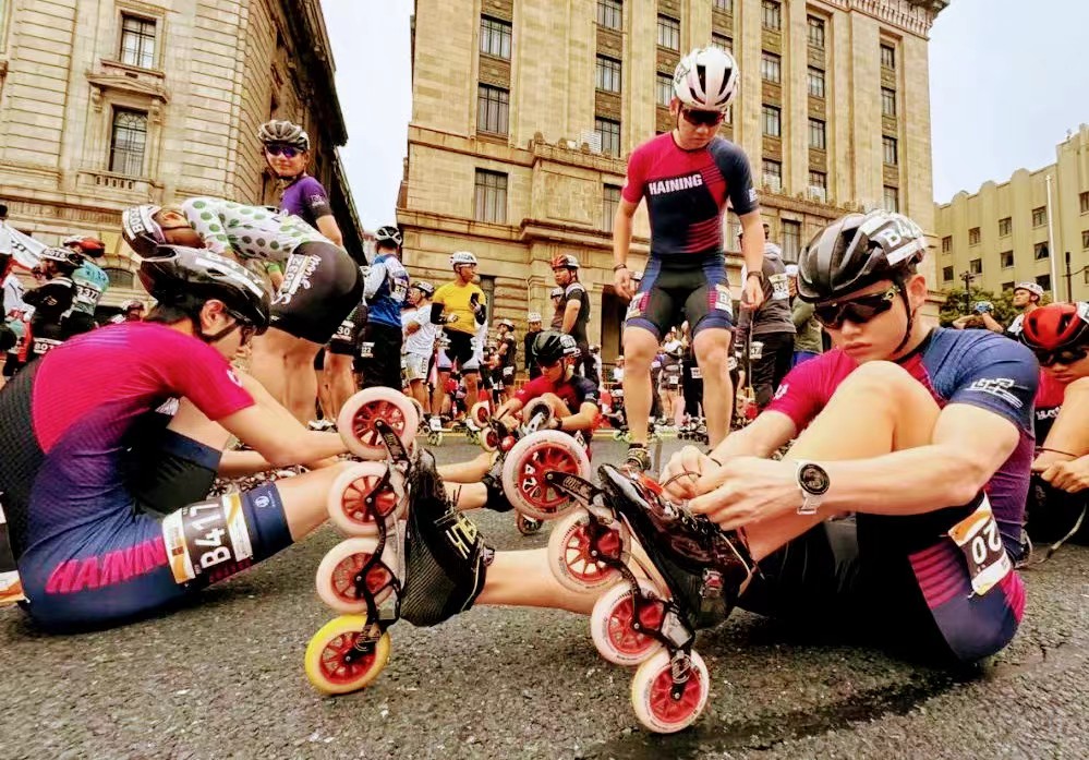 亞洲首創(chuàng)！「輪滑+路跑」黃浦馬拉鬆開賽