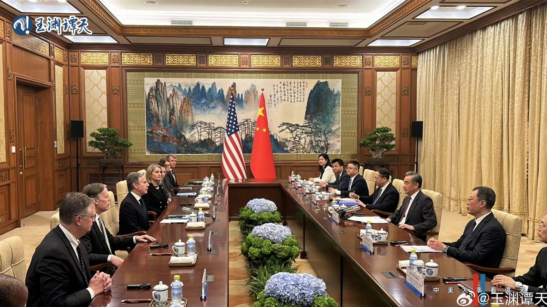 王毅與布林肯舉行會(huì)談 強(qiáng)調(diào)中方「三個(gè)一以貫之」