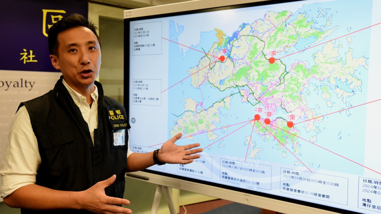 涉9宗爆竊及企圖爆竊案 偷逾70萬元財物 警拘42歲男子