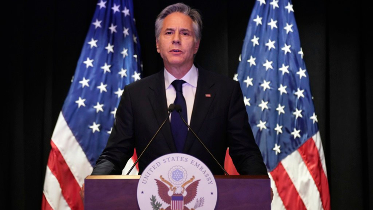 布林肯稱美高?？棺h活動是美國民主標誌 在社交媒體翻車！