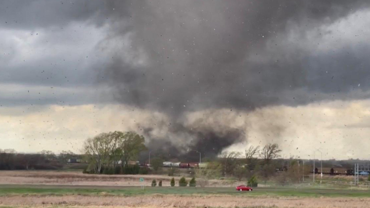 美國中部強風(fēng)暴及龍捲風(fēng)天氣持續(xù) 已致6人受傷