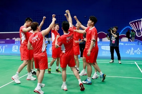 中國男女隊(duì)提前鎖定成都2024湯尤盃「八強(qiáng)」席位