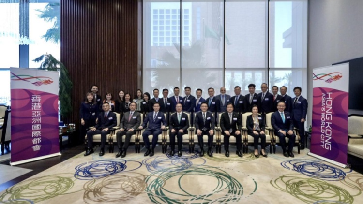 ?林定國上任以來首次帶團(tuán)外訪 一連兩天訪問中東推廣香港