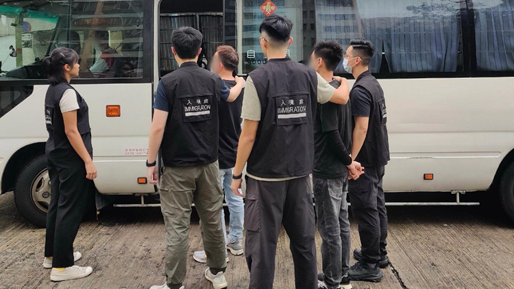入境處聯(lián)同警方全港打擊黑工 拘捕9人