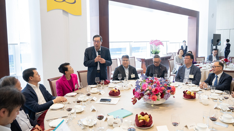 梁君彥與大埔及中西區(qū)區(qū)議員會(huì)面 就民生議題互動(dòng)交流