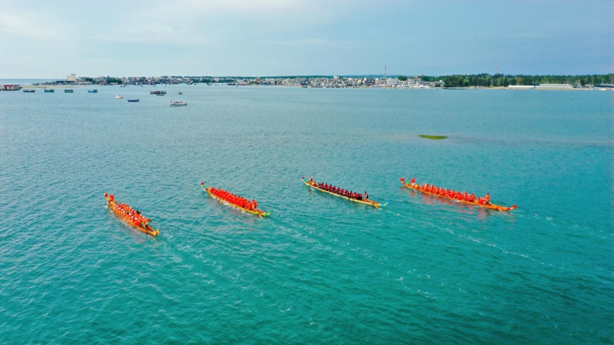 海南昌江：辦農(nóng)民龍舟賽 逾140萬(wàn)人次線上圍觀