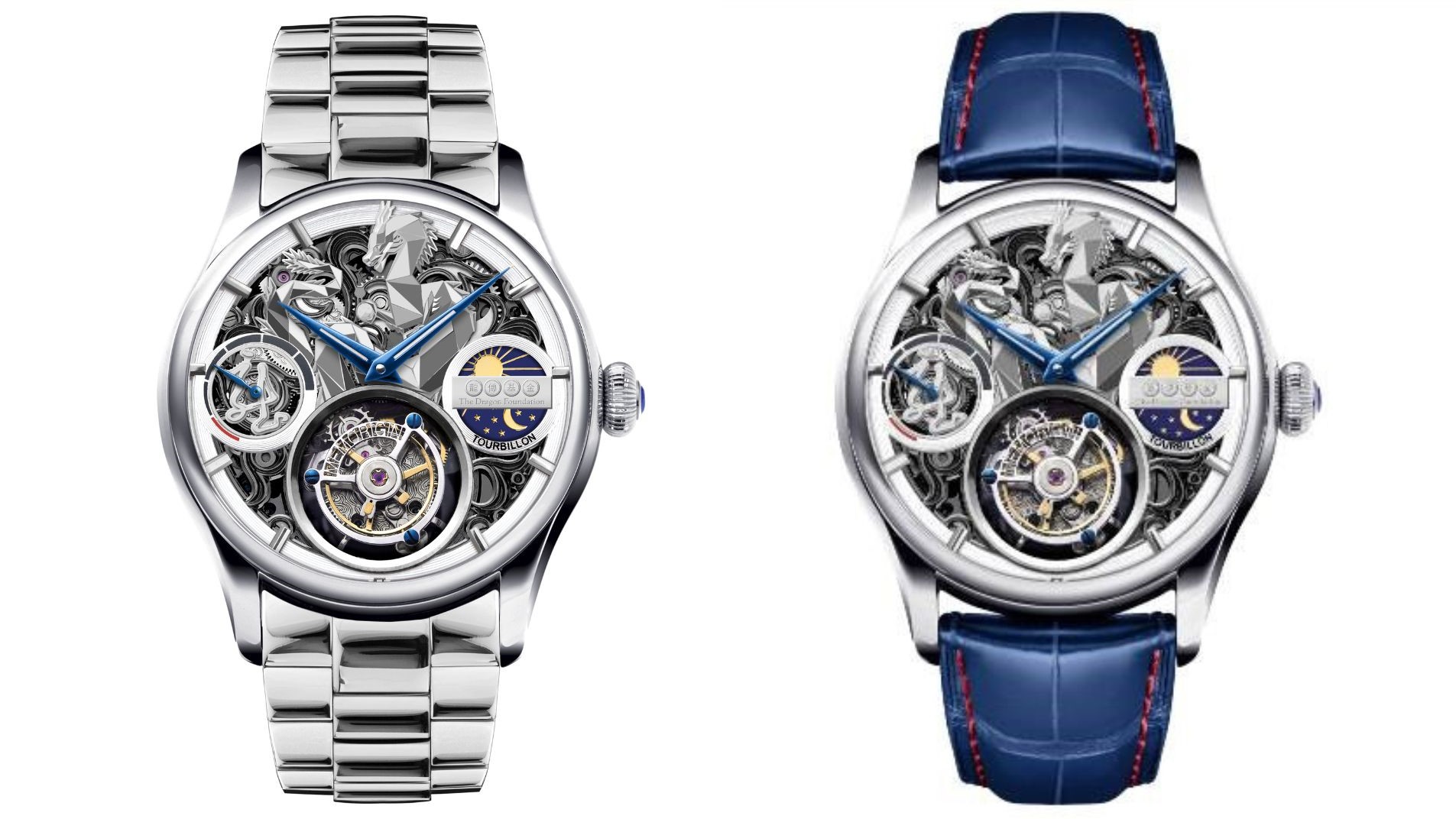 【時(shí)尚】龍年紀(jì)念手表 龍形浮雕具氣勢(shì)