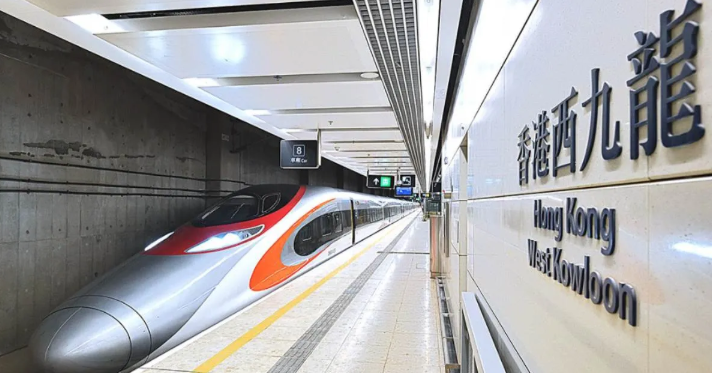 【商報(bào)圖說】高鐵漸普及 港人旅客皆多乘