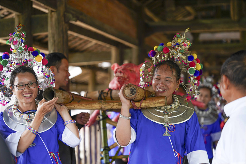 廣西程陽(yáng)八寨慶永濟(jì)橋建橋百年