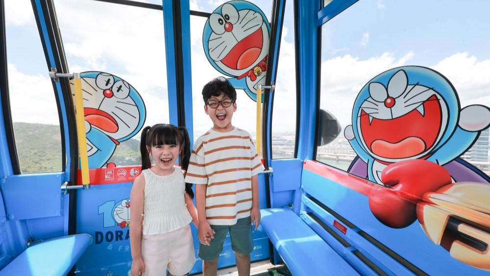【玩樂(lè)】多啦A夢(mèng)主題纜車(chē) 登陸昂坪360