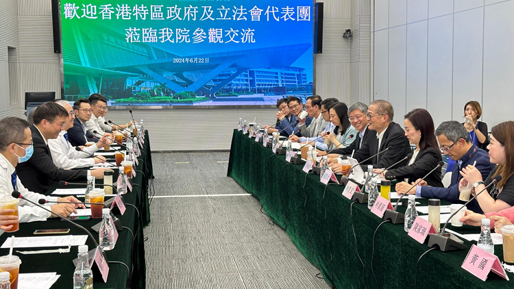 盧寵茂率團訪問中山及深圳三甲醫(yī)院 了解最新服務設施及醫(yī)療水平
