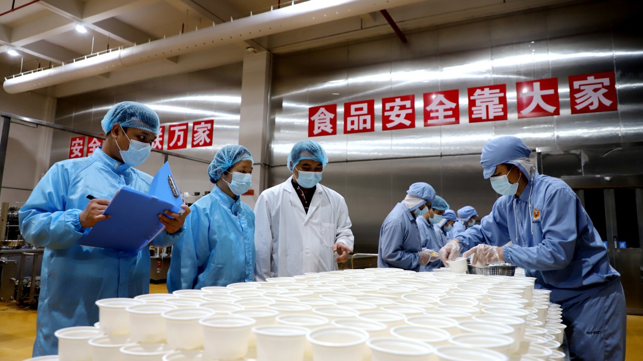 河源豬腳粉預(yù)製菜首次出口香港