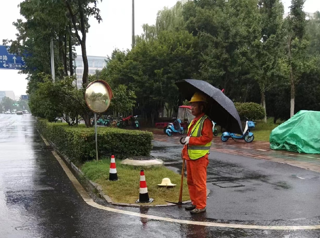 合肥高新區(qū):「定崗+巡查」保障汛期排水暢通