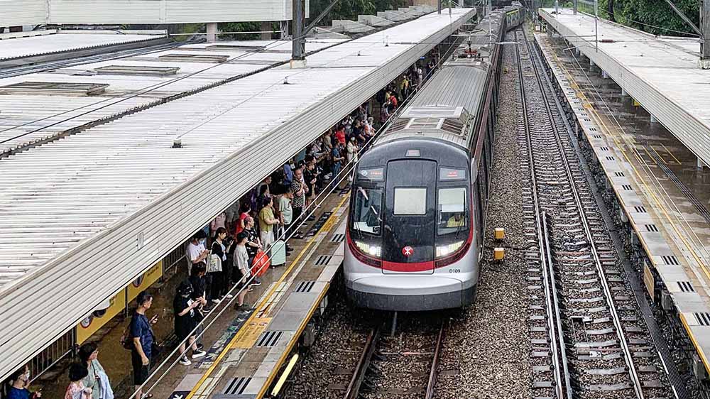 港鐵整體票價(jià)即日起加3.09%