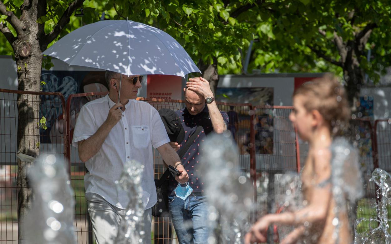 莫斯科刷新134年來同期最高氣溫紀(jì)錄