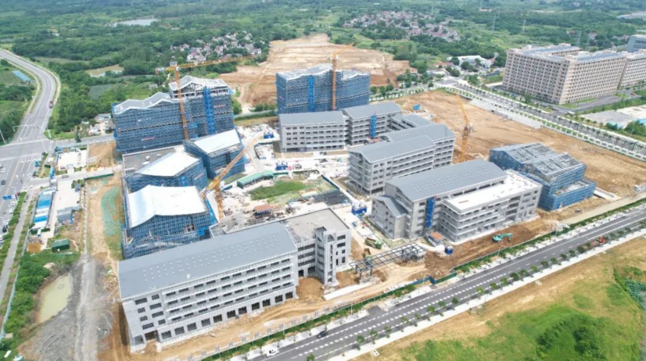 安徽巢湖：這所新建學(xué)校建設(shè)如火如荼