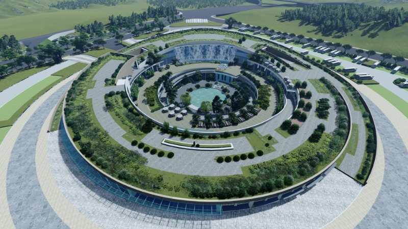 封頂！黃果樹(shù)文旅再添新地標(biāo)