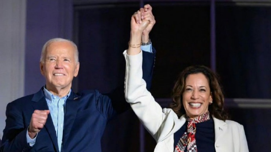 民調(diào)：如拜登「退賽」 哈里斯成「接棒」第一人選